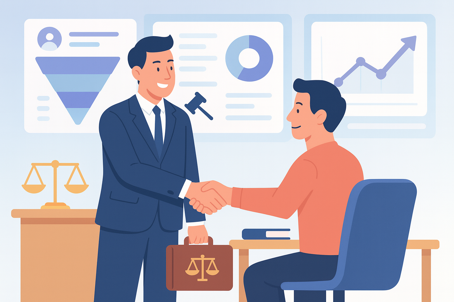 Personal Injury Law hero illustration